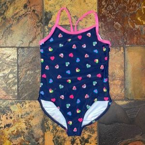 Girls one piece bathing suit